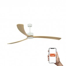 Потолочный вентилятор Faro 34201AWT Kauai XXL 2330mm White 3 Blades Tuya