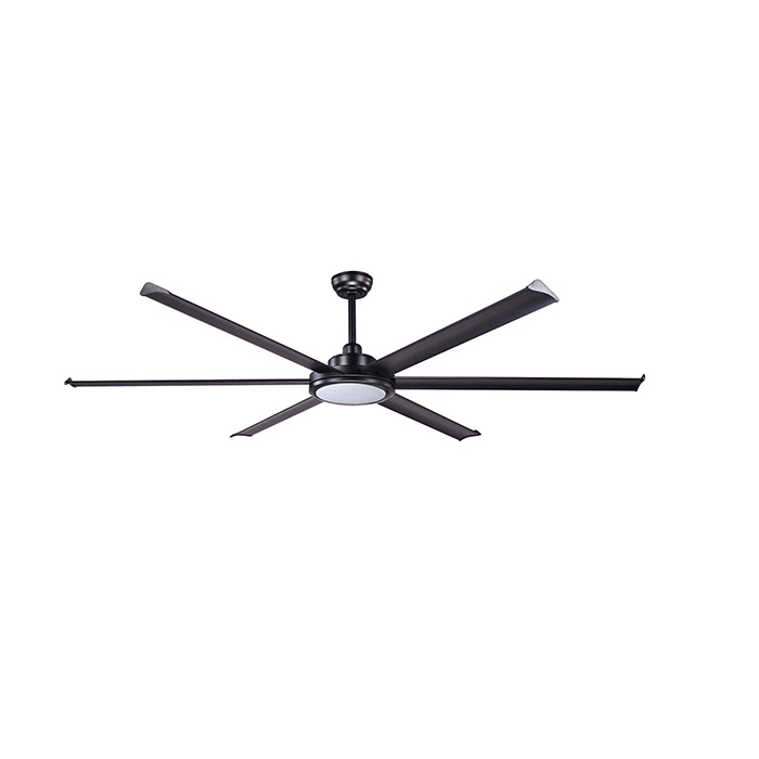 Люстра-вентилятор Faro 34203-130 Rotterdam 20 XL 2000mm Black 6P 32W LED 3000K
