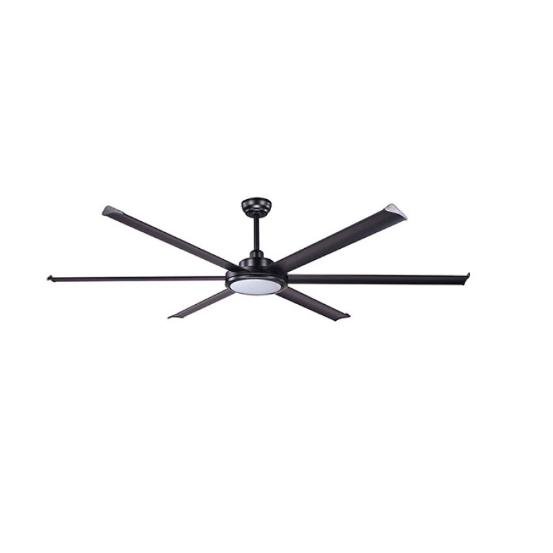 Люстра-вентилятор Faro 34203-130 Rotterdam 20 XL 2000mm Black 6P 32W LED 3000K