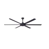 Потолочный вентилятор Faro 34203 Rotterdam 20 XL 2000mm Black 6 Blades