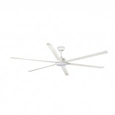 Люстра-вентилятор Faro 34206-130 Rotterdam 25 XXL 2500mm White 6P 32W LED 3000K