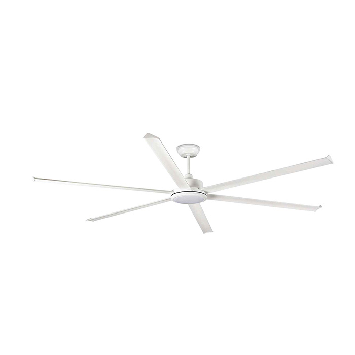 Люстра-вентилятор Faro 34206-130 Rotterdam 25 XXL 2500mm White 6P 32W LED 3000K