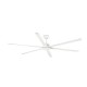 Потолочный вентилятор Faro 34206 Rotterdam 25 XXL 2500mm White 6 Blades