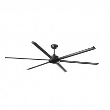Потолочный вентилятор Faro 34207 Rotterdam 25 XXL 2500mm Black 6 Blades