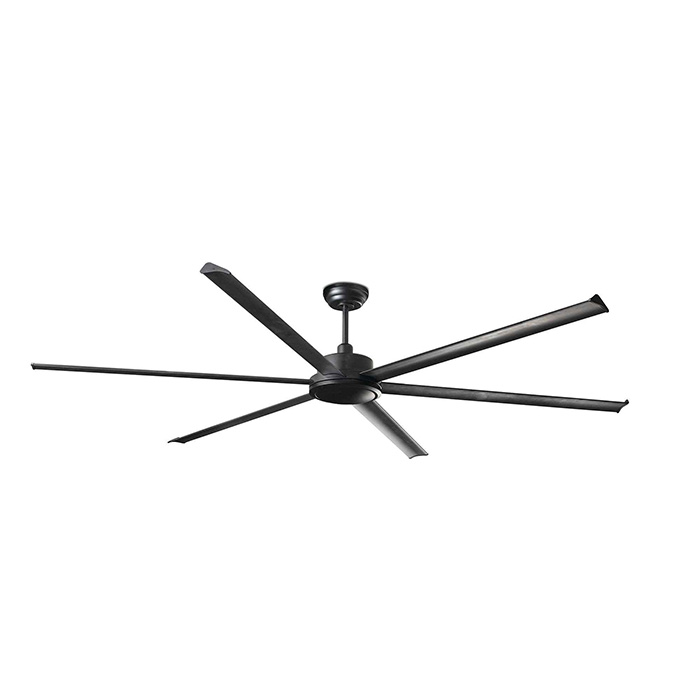Потолочный вентилятор Faro 34207 Rotterdam 25 XXL 2500mm Black 6 Blades