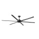 Потолочный вентилятор Faro 34207 Rotterdam 25 XXL 2500mm Black 6 Blades