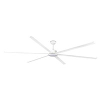 Люстра-вентилятор Faro 34210-130 Rotterdam 30 XXL 3000mm White 6P 32W LED 3000K