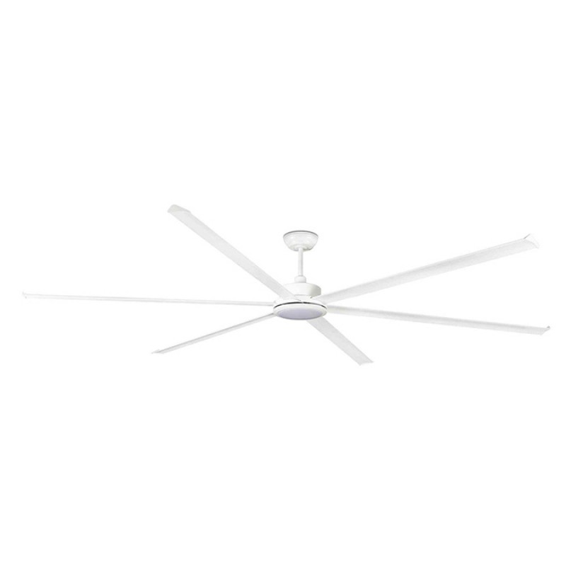 Люстра-вентилятор Faro 34210-130 Rotterdam 30 XXL 3000mm White 6P 32W LED 3000K