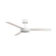 Люстра-вентилятор Faro 34260 BARTH L White fan, 24 Вт, 2400 лм, 2700 - 4350 - 6000K