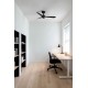 Потолочный вентилятор Faro 34271WT Sfera S 900mm Black 3 Blades Black Tuya