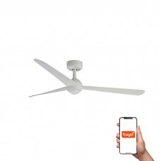 Потолочный вентилятор Faro 34272WT Sfera M 1250mm White 3 Blades White Tuya