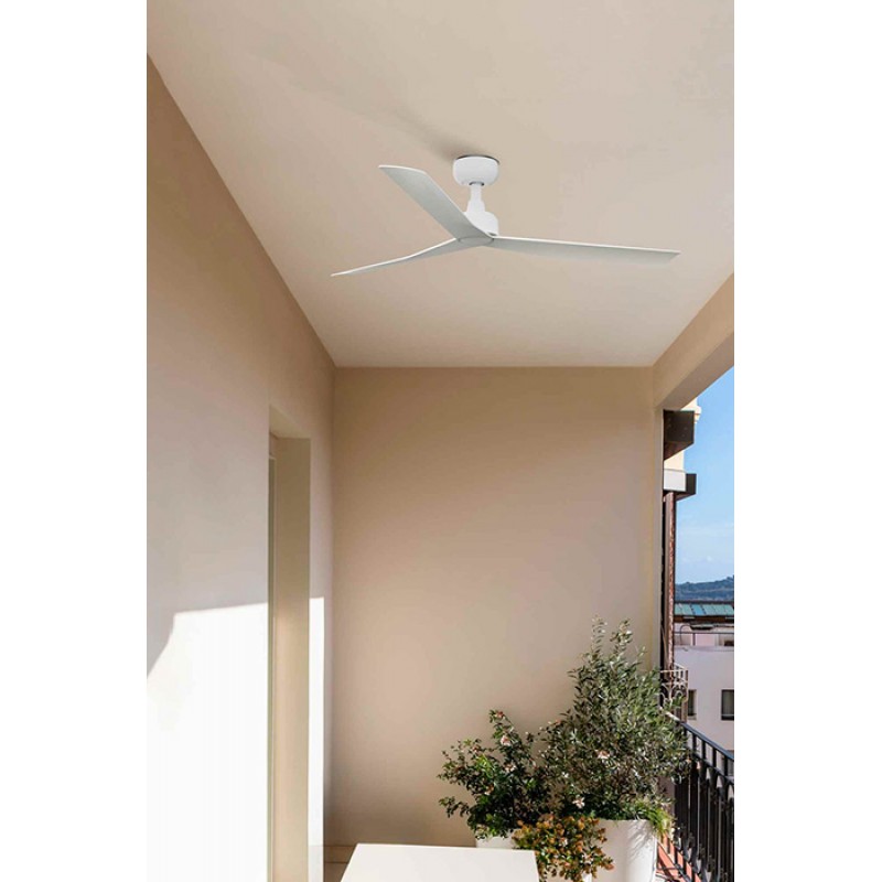 Потолочный вентилятор Faro 34274WT Marine M 1250mm White 3 Blades IP44 Seaside Tuya