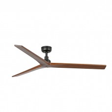 Потолочный вентилятор Faro 34276WW Klim L 1500mm Black 3 Blades Walnut Dark Wiz