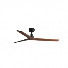 Потолочный вентилятор Faro 34277WW Klim M 1250mm Black 3 Blades Walnut Dark Wiz