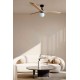 Люстра-вентилятор Faro 34279WW-11L Klim L 1500mm White 3 Blade Oak Light 1xE27 Wiz