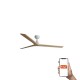 Потолочный вентилятор Faro 34279WT Klim L 1500mm White 3 Blades Oak Light Tuya
