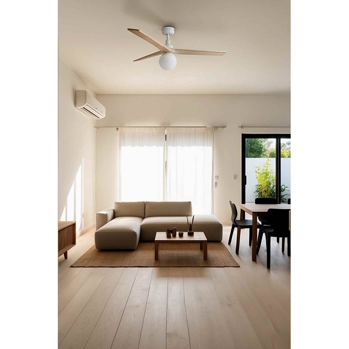 Люстра-вентилятор Faro 34280-11L Klim