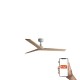 Потолочный вентилятор Faro 34280WT Klim M 1250mm White 3 Blades Oak Light Tuya