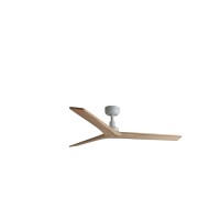 Потолочный вентилятор Faro 34280WW Klim M 1250mm White 3 Blades Oak Light Wiz
