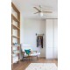 Люстра-вентилятор Faro 34281WT-11L Klim S 925mm White 3P Oak Light 1xE27 Tuya