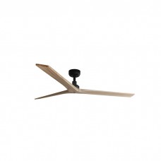 Потолочный вентилятор Faro 34282WW Klim L 1500mm Black 3 Blades Oak Light Wiz