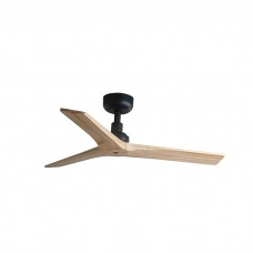Потолочный вентилятор Faro 34284WW Klim S 925mm Black 3 Blades Oak Light Wiz