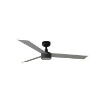 Люстра-вентилятор Faro 34286WW-1TW Cruiser L 1320mm Black 3 Blades Alum 18W LED Wiz