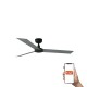 Потолочный вентилятор Faro 34286WT Cruiser L 1320mm Black 3 Blades Alluminium Tuya