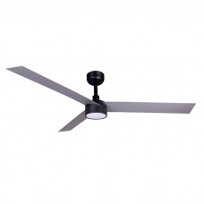 Люстра-вентилятор Faro 34287WT-1TW Cruiser XL 1600mm Black 3 P Alum 18W LED Dim Tuya