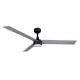 Люстра-вентилятор Faro 34287WT-1TW Cruiser XL 1600mm Black 3 P Alum 18W LED Dim Tuya