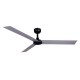 Потолочный вентилятор Faro 34287WW Cruiser XL 1600mm Black 3 Blades Alluminium Wiz