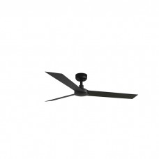 Потолочный вентилятор Faro 34291WW Cruiser L 1320mm Black 3 Blades Black Wiz