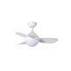 Люстра-вентилятор Faro 34300WW Hvar 970mm White 3 Blades 24W Wiz