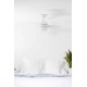 Люстра-вентилятор Faro 34300WT Hvar 970mm White 3 Blades 24W Tuya