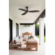 Потолочный вентилятор Faro 34301WW Palma M 1290mm Brown 3 Blades IP44 Seaside Wiz