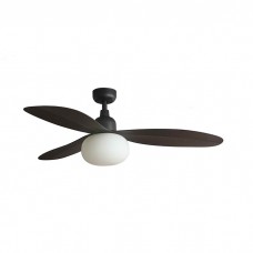 Люстра-вентилятор Faro 34301WW-11L Palma M 1290mm Brown 3 P IP44 Seaside 1xE27 Wiz
