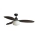 Люстра-вентилятор Faro 34301WW-11L Palma M 1290mm Brown 3 P IP44 Seaside 1xE27 Wiz