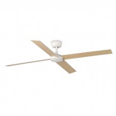 Потолочный вентилятор Faro 34355 Rudder 4 S 1320mm White 4 Blades