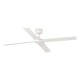 Потолочный вентилятор Faro 34355WT Rudder L 4 1320mm White 4P White Ash Tuya