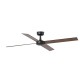 Потолочный вентилятор Faro 34356 Rudder 4 S 1320mm Black 4 Blades