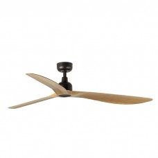Потолочный вентилятор Faro 34360 Outwood L 1500mm Brown 3 Blades Oak IP44