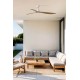 Потолочный вентилятор Faro 34361 Outwood L 1500mm White 3 Blades Oak IP44