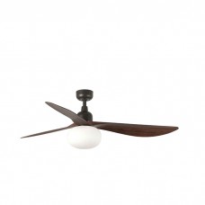 Люстра-вентилятор Faro 34362-11L Outwood L 1500mm Brown 3 B Dark Walnut IP44 1xE27