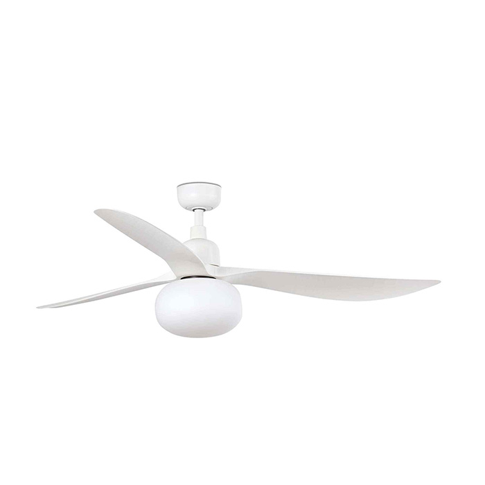 Люстра-вентилятор Faro 34363-11L Outwood 1500mm White 3 Blades IP44 1xE27