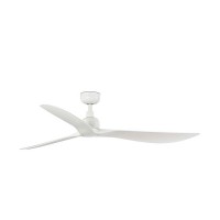 Потолочный вентилятор Faro 34363 Outwood 1500mm White 3 White Blades IP44