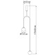 Люстра Imperium Light 349224.05.23 Leister