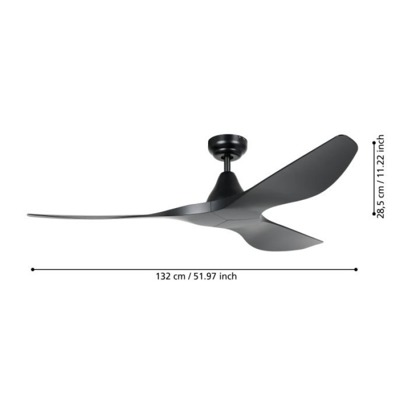 Потолочный вентилятор Eglo 35109 PORTSEA ceiling fan