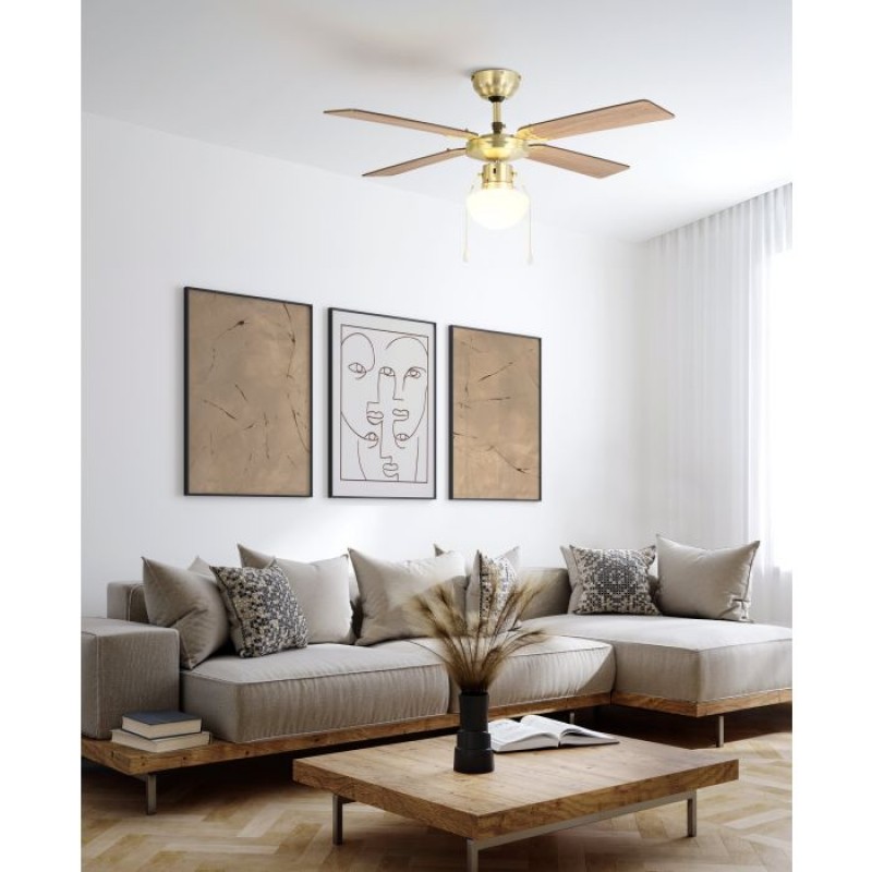 Люстра-вентилятор Eglo 35123 FORTALEZA Deckenventilator & Licht
