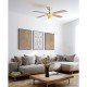 Люстра-вентилятор Eglo 35123 FORTALEZA Deckenventilator & Licht
