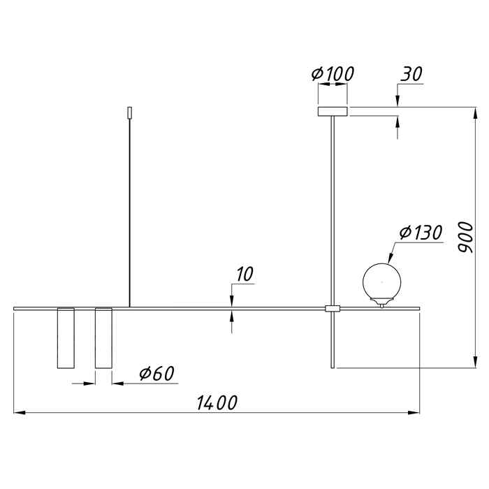 Подвесной светильник Imperium Light 375390.05.12.23 Jenny